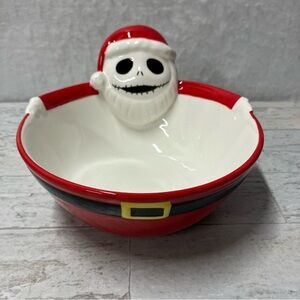 NIGHTMARE BEFORE CHRISTMAS Ceramic JACK SKELLINGTON CANDY BOWL DISH